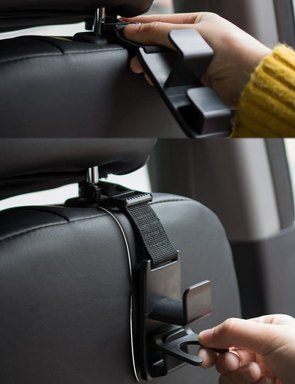 Heroway Car Headrest Organizer Hooks for Bags