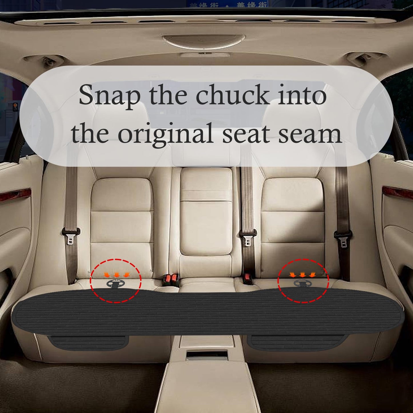 All-Season Car Back Seat Protector for SUV & Cars